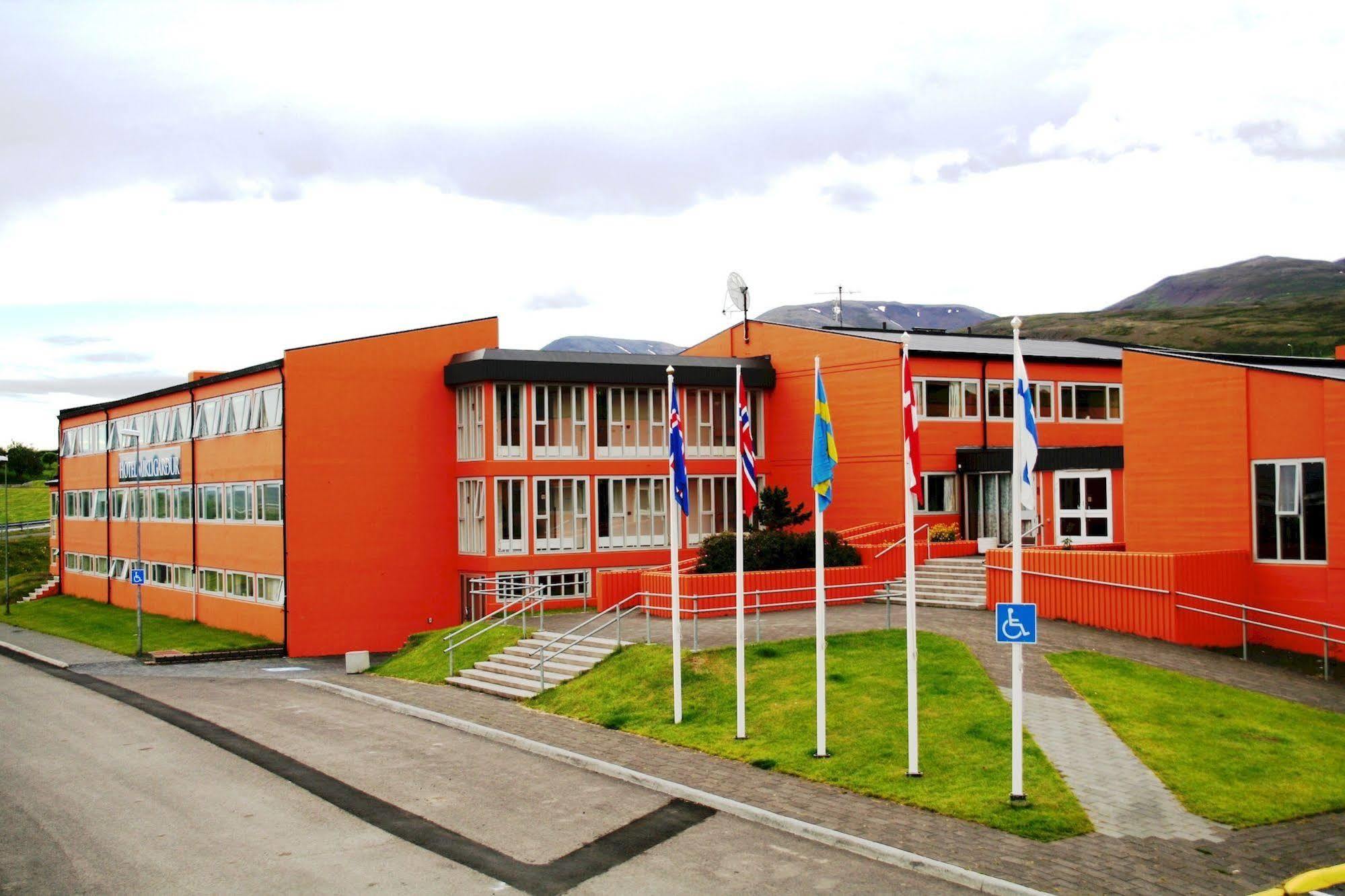 Hotel Mikligardur Saudarkrokur Kültér fotó